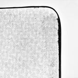 Vintage stepladder in Formica, wood and chromed metal