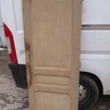 Porte ancienne patine beige