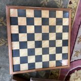 Chess - tin chessboard 1960