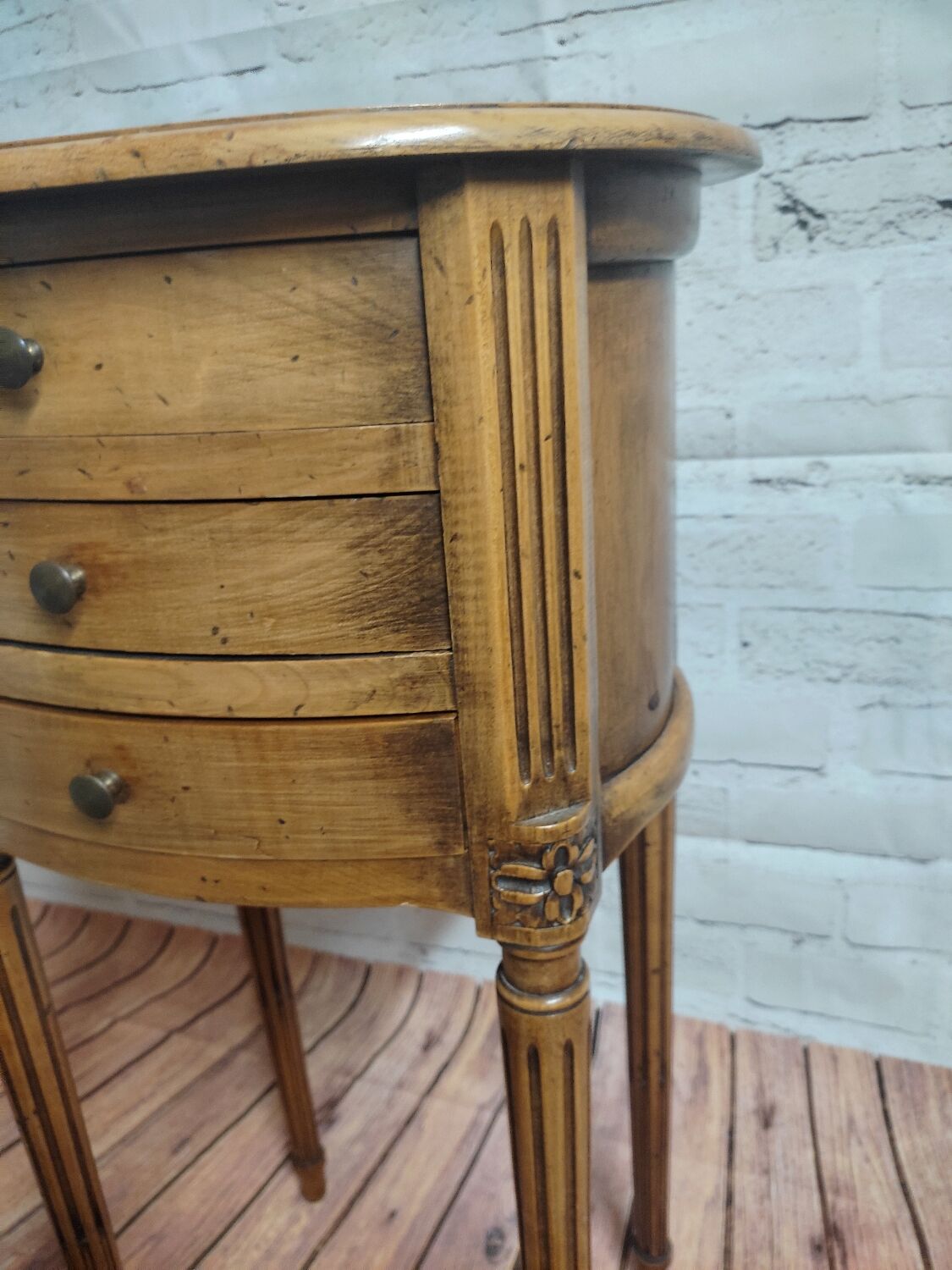 Louis XVI style bedside table