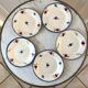 Set of 5 digoin dessert plates mary-Lou model
