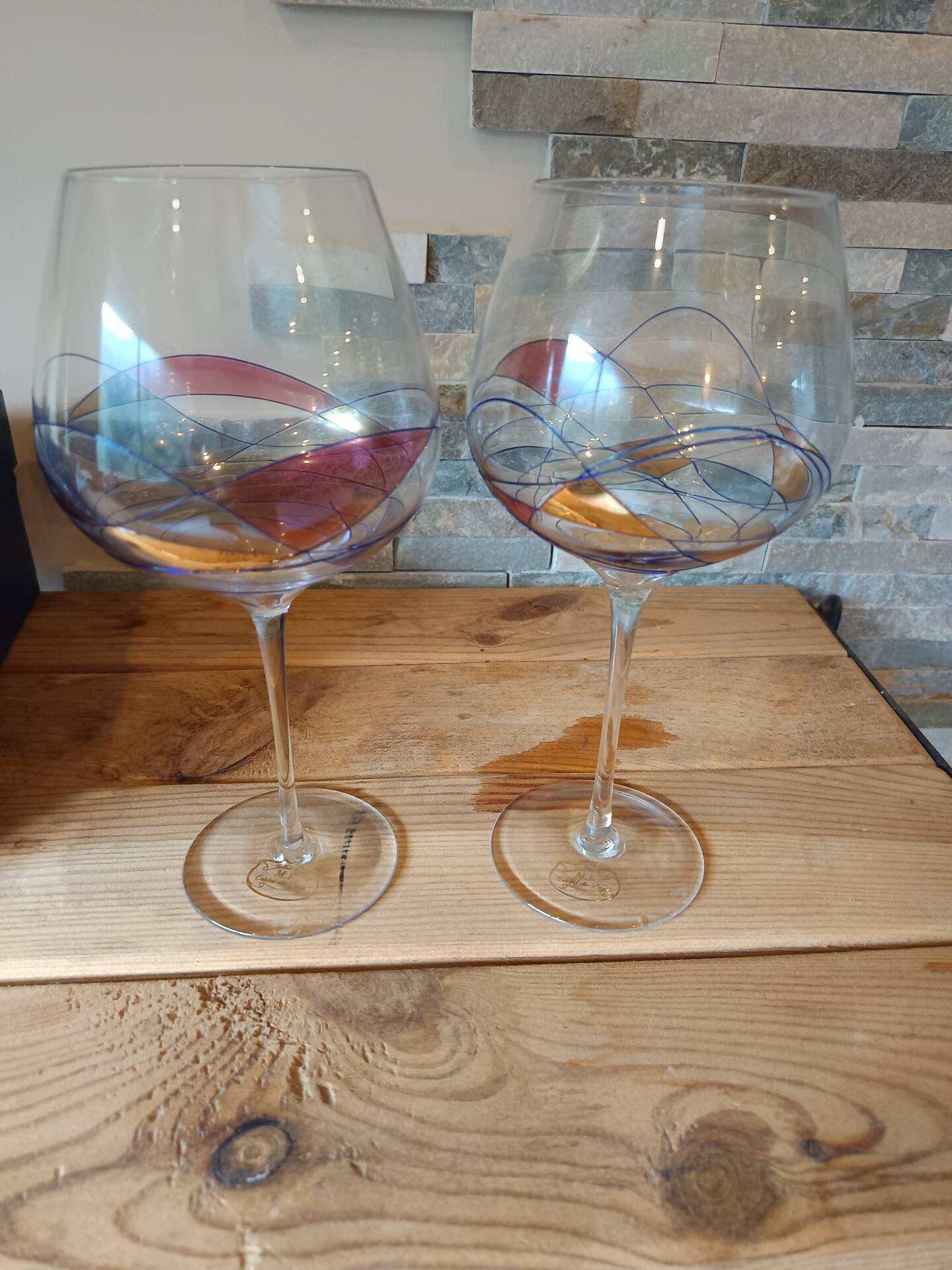 Wine glasses