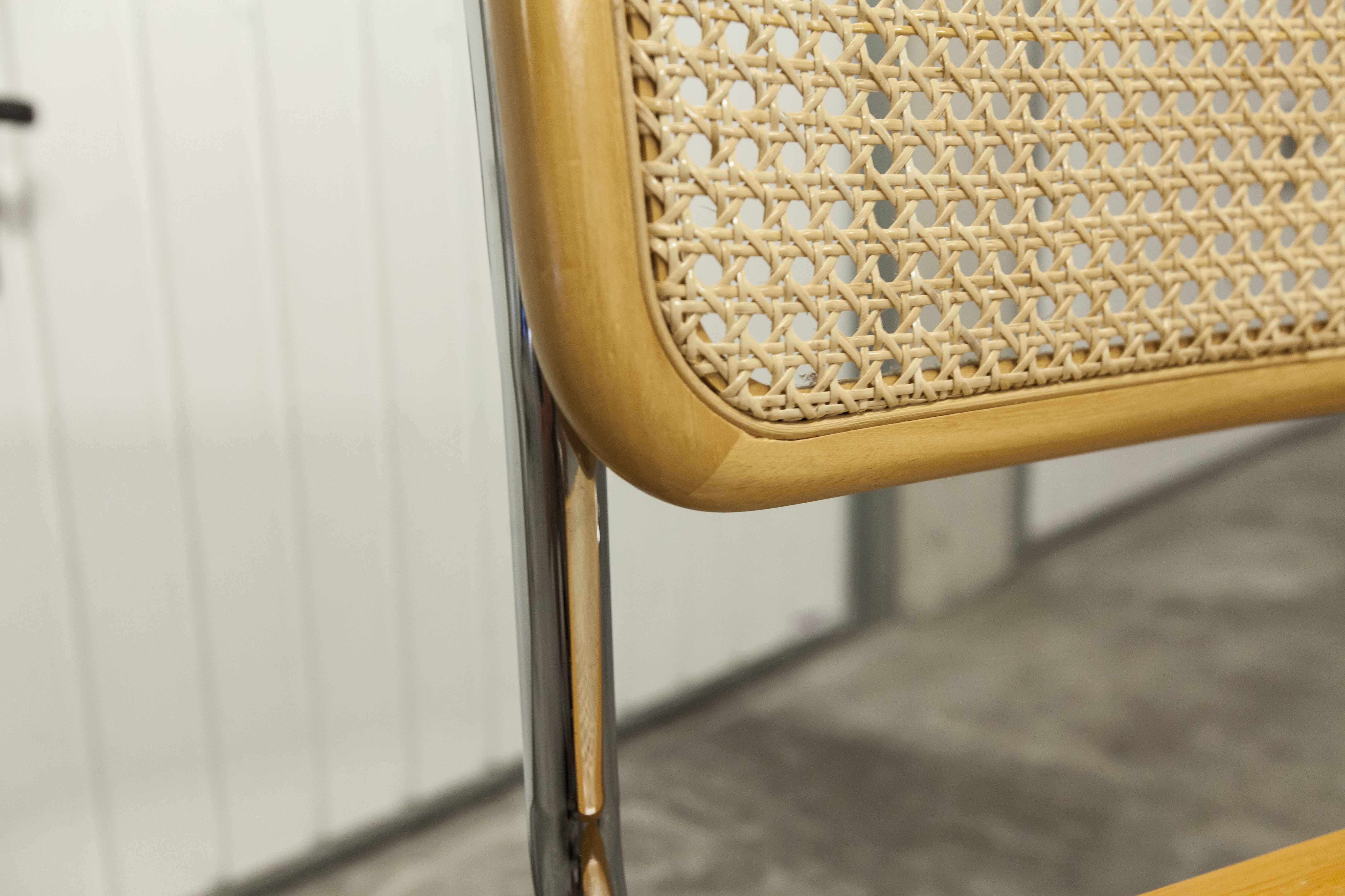 Breuer B32 cannage chair