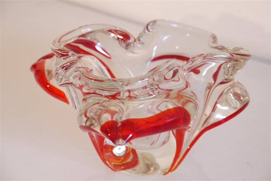 Murano glass catchall from 1970