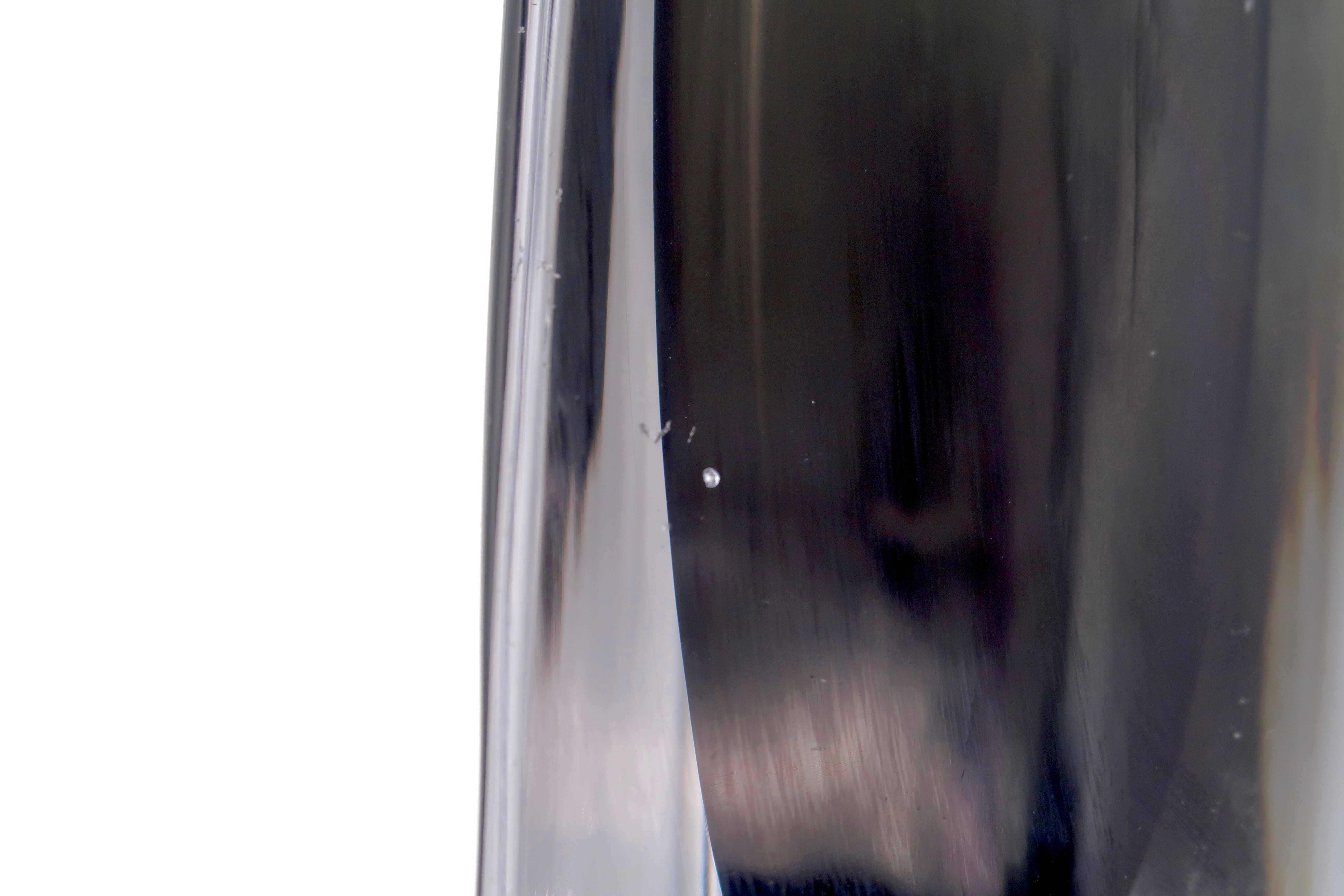 Sommerso glass vase by Nils Landberg for Orrefors