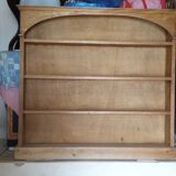 Shallow wooden shelf