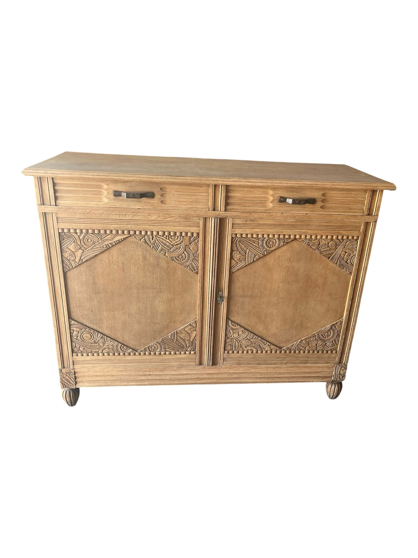 Buffet art déco deux corps 