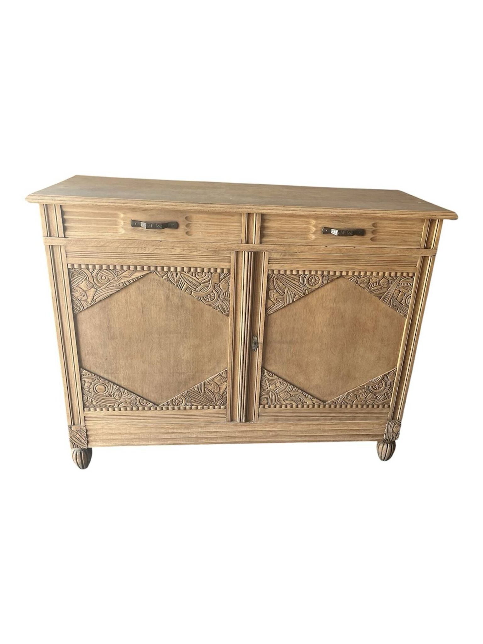 Buffet art déco deux corps 