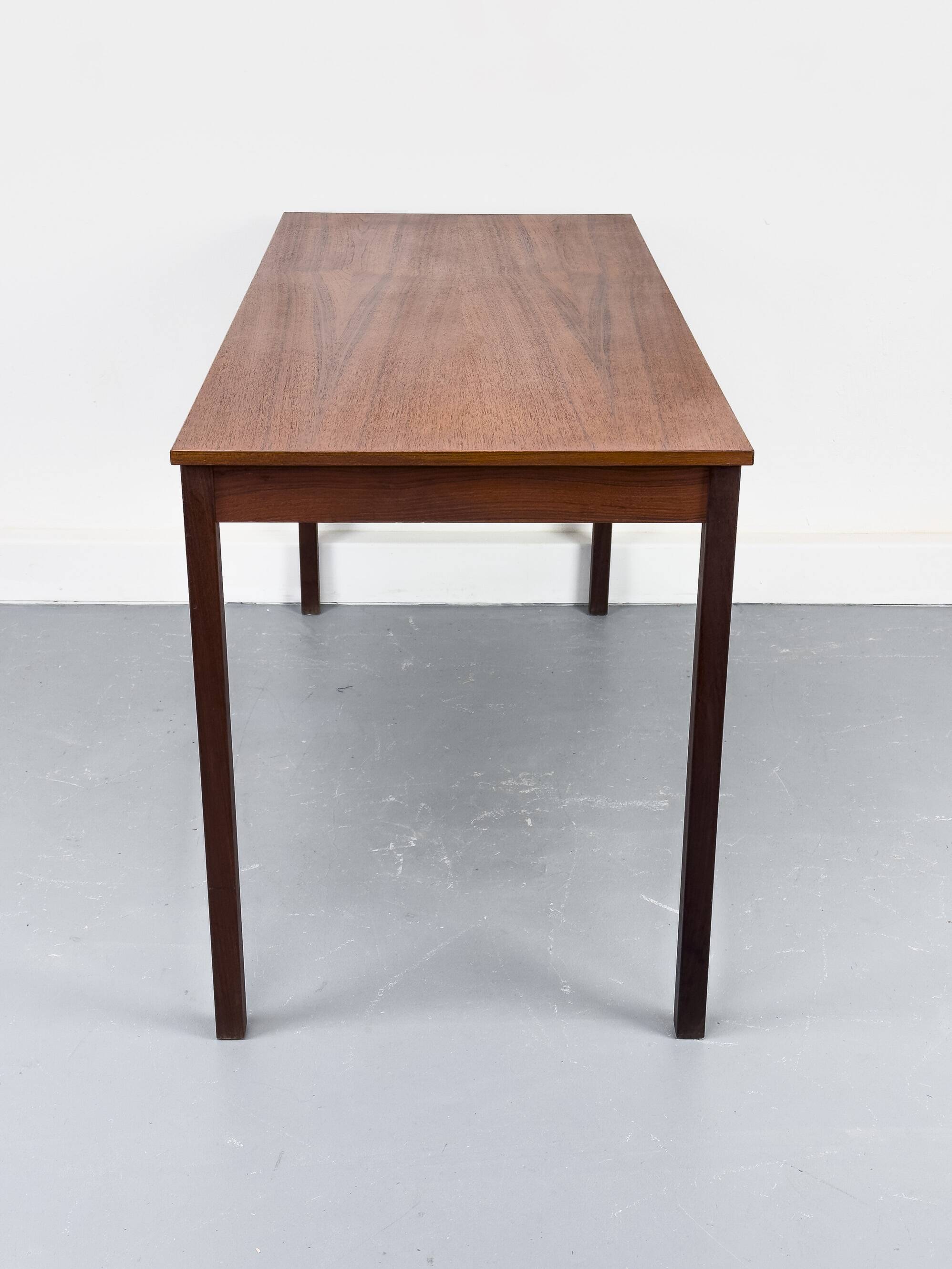 Teak desk with two drawers from Domino Møbler, 1960s