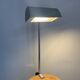 Lampe grise et chromée, 1980