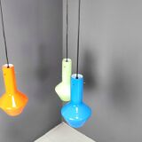 Vintage italian murano glass chandelier, 1960s