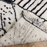 Handmade Moroccan Berber carpet 245 X 142 CM