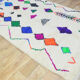 Moroccan berber carpet 273x145cm