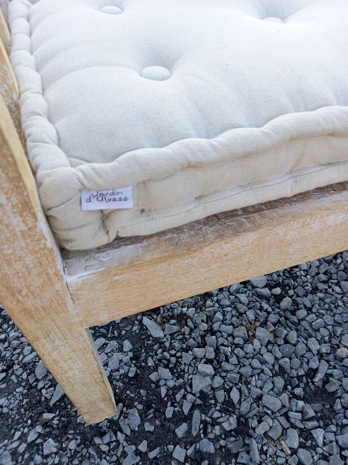 Bench garden of Ulysses e n mango tree 1m75