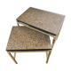Vintage, Mid-Century Modernist set of 2 side tables, 1960s