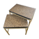 Vintage, Mid-Century Modernist set of 2 side tables, 1960s