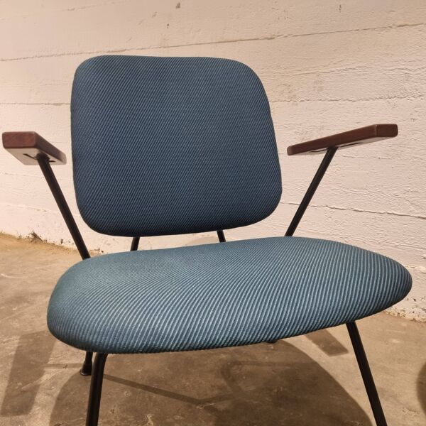 Paire de Fauteuils par Gijs van der Sluis pour van Der Sluis Steel Furniture