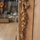 Golden wooden mirror in Louis XV style