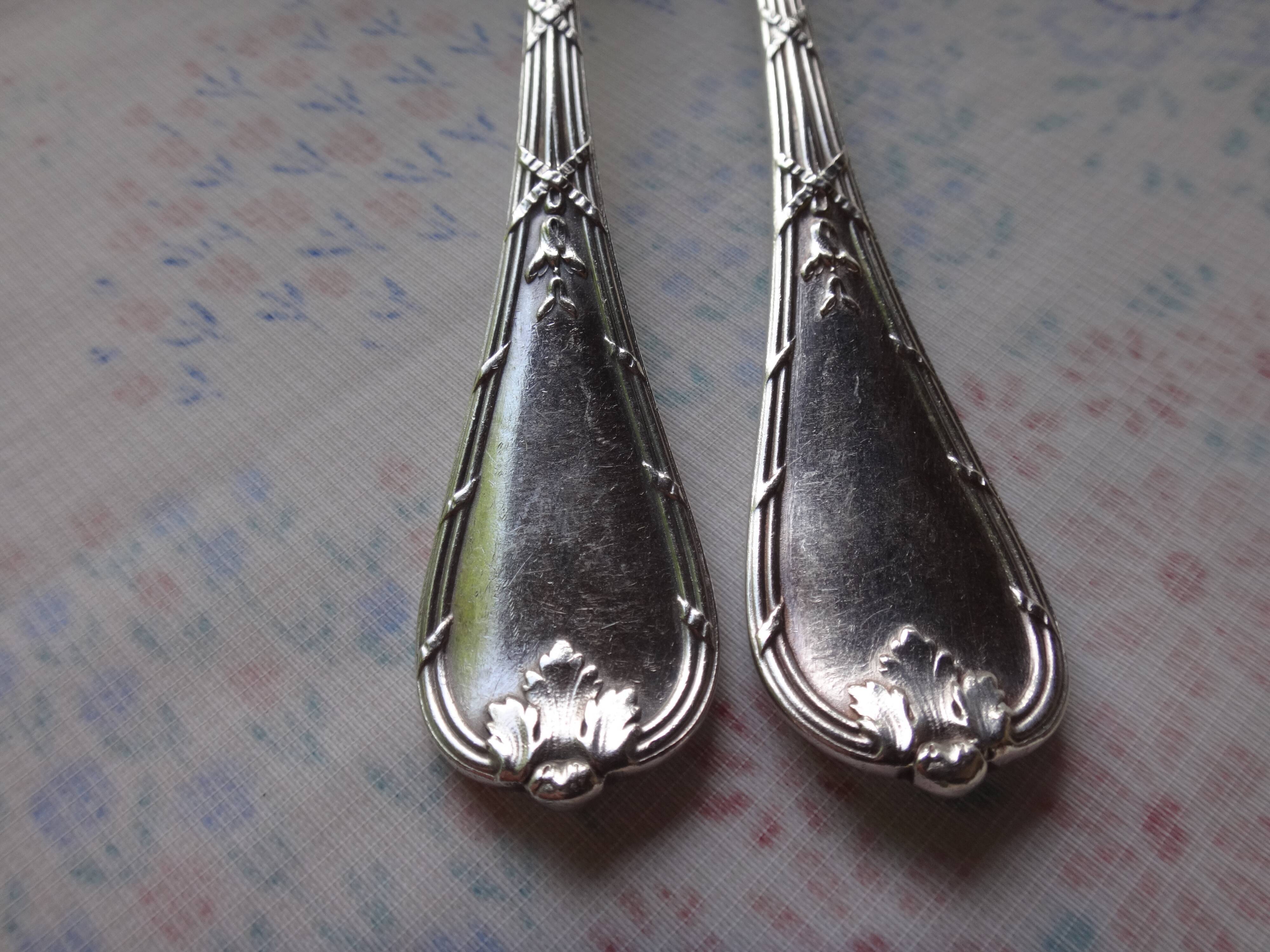 12 Christofle fish cutlery