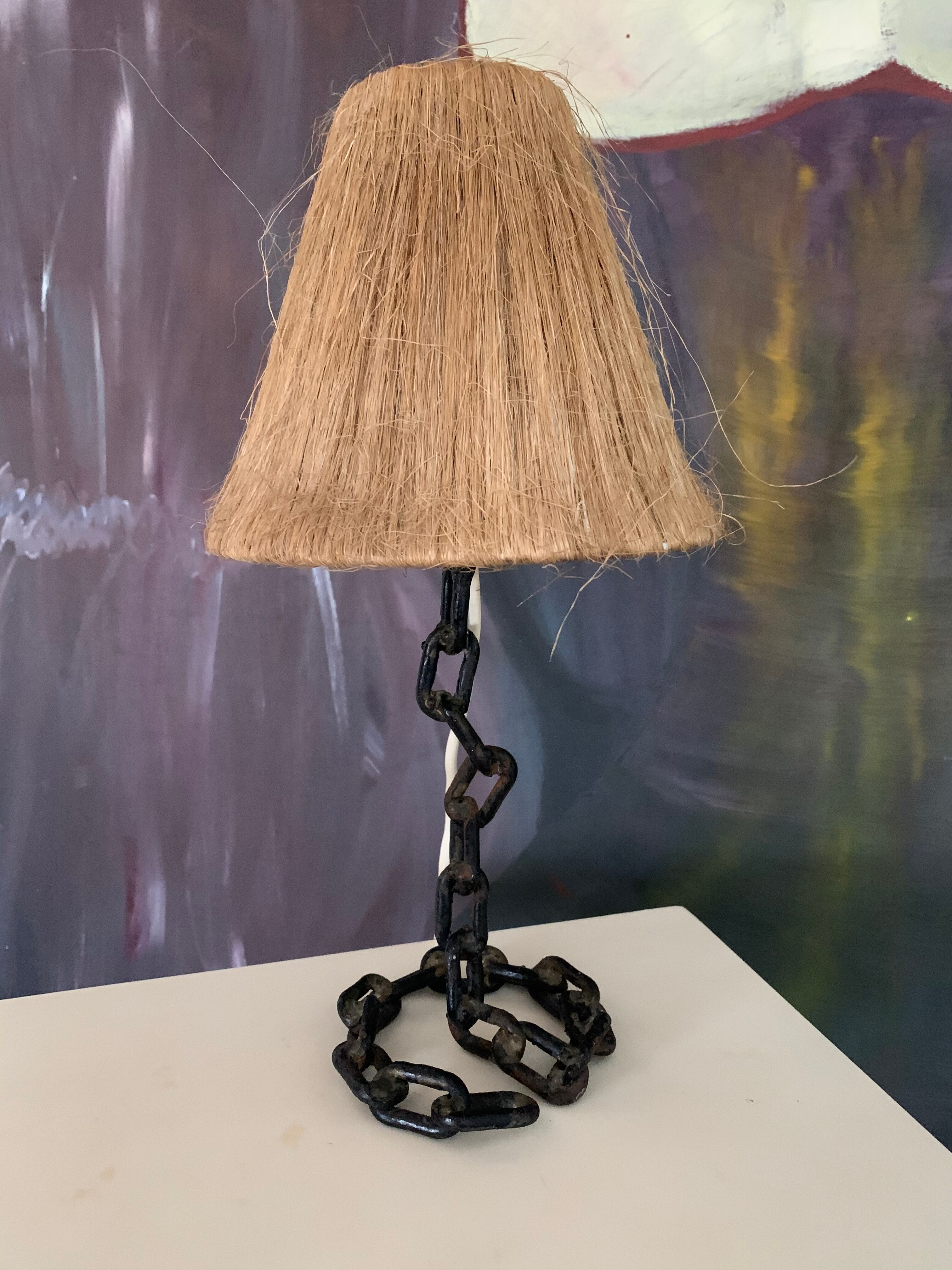 Brutalist vintage lamp
