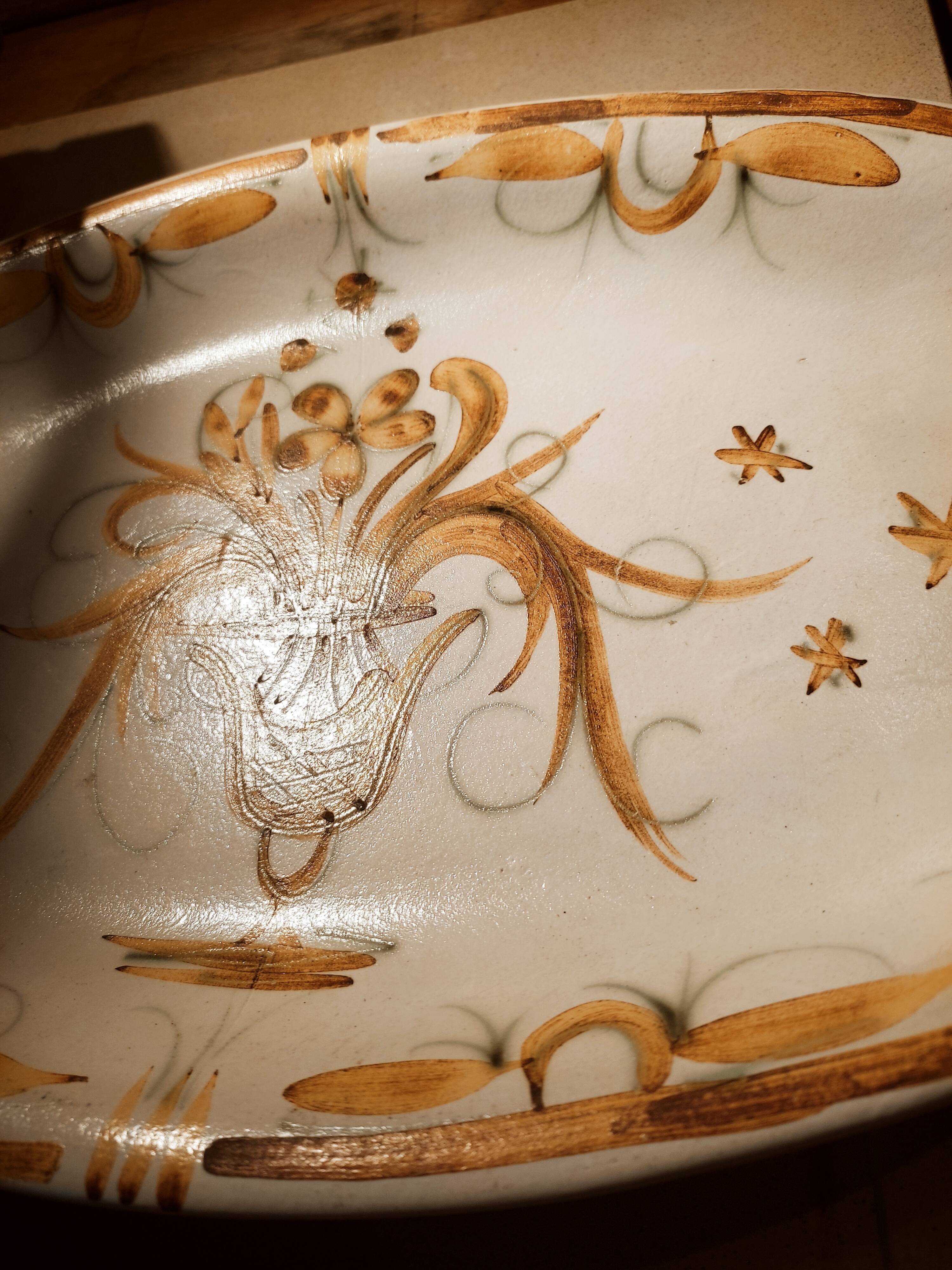 Oval flat sandstone Keraluc Quimper