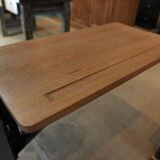 Fonte odesk and seamstress wall solid oak with removable seat 1930