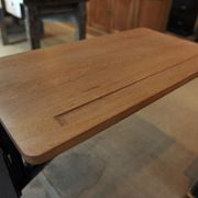 Fonte odesk and seamstress wall solid oak with removable seat 1930