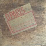 Antique rattan and bamboo coffee table, 1950