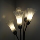 Lamp 5 branches tulips style art nouveau