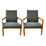 Paire de fauteuils vintage