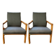 Paire de fauteuils vintage