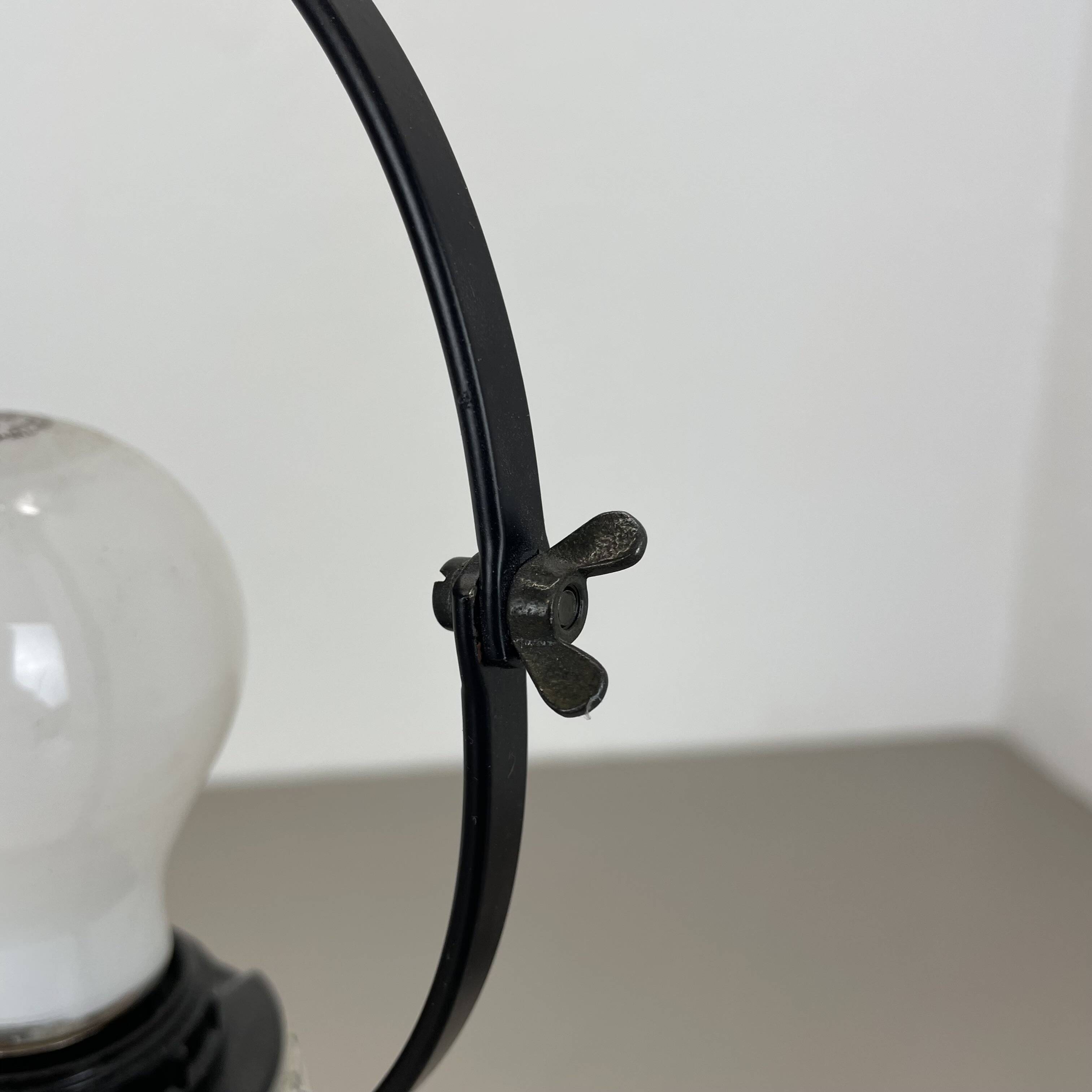 Rare Postmodern Terrazzo Table Lamp 'EON' in Memphis Style by IKEA, Sweden 1990s