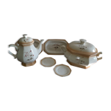 Earthenware soup tureen from St-Amand