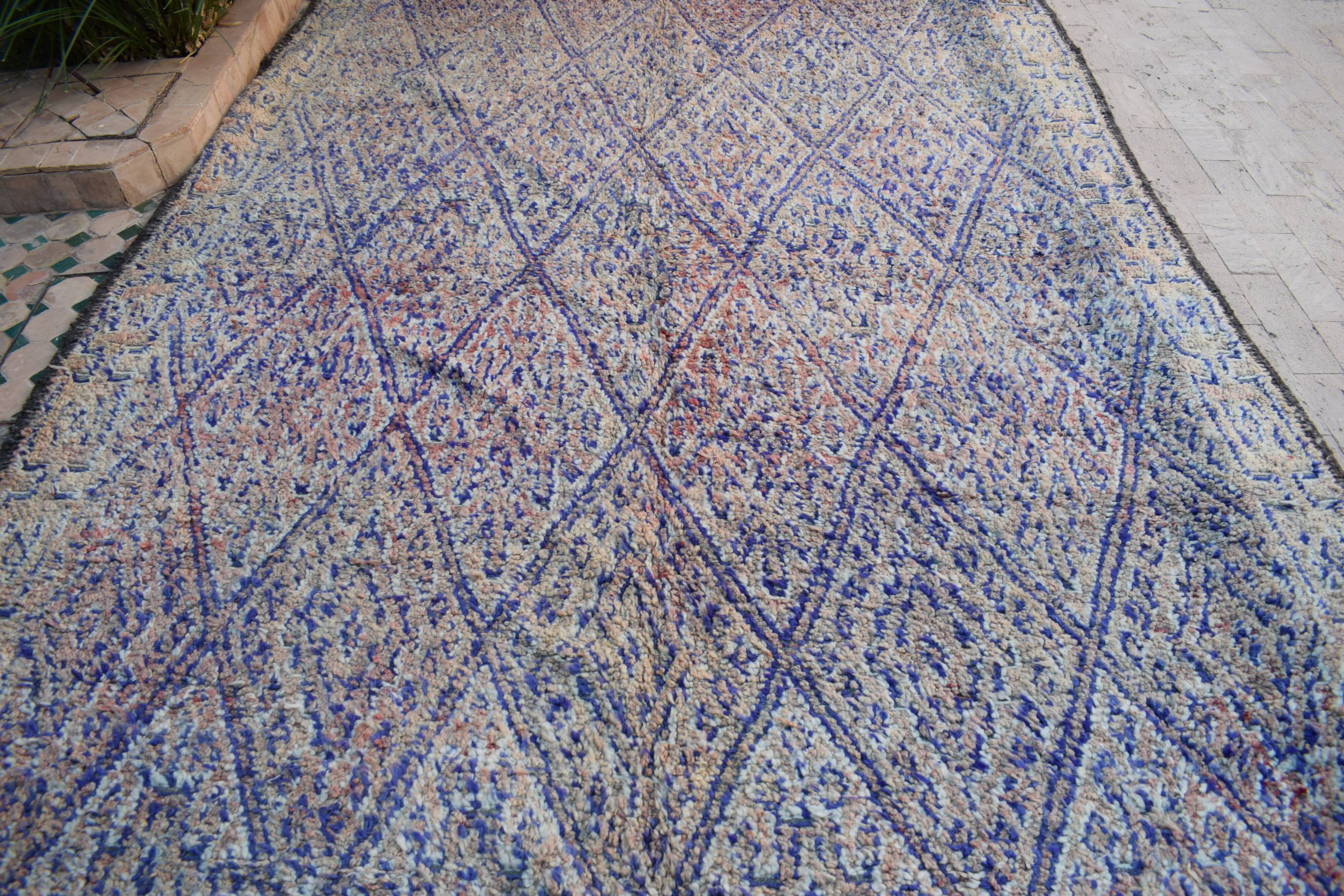 Vintage Moroccan Berber rug, 360x327 cm
