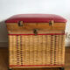 Rattan chest stool