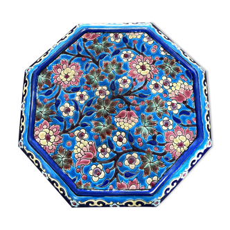 Dessous de plat émaux de longwy numéroté