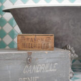 Old patinated grey box