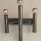 Chrome wall lamp from the 70s