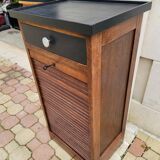 Vintage curtain binder cabinet