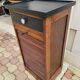 Vintage curtain binder cabinet
