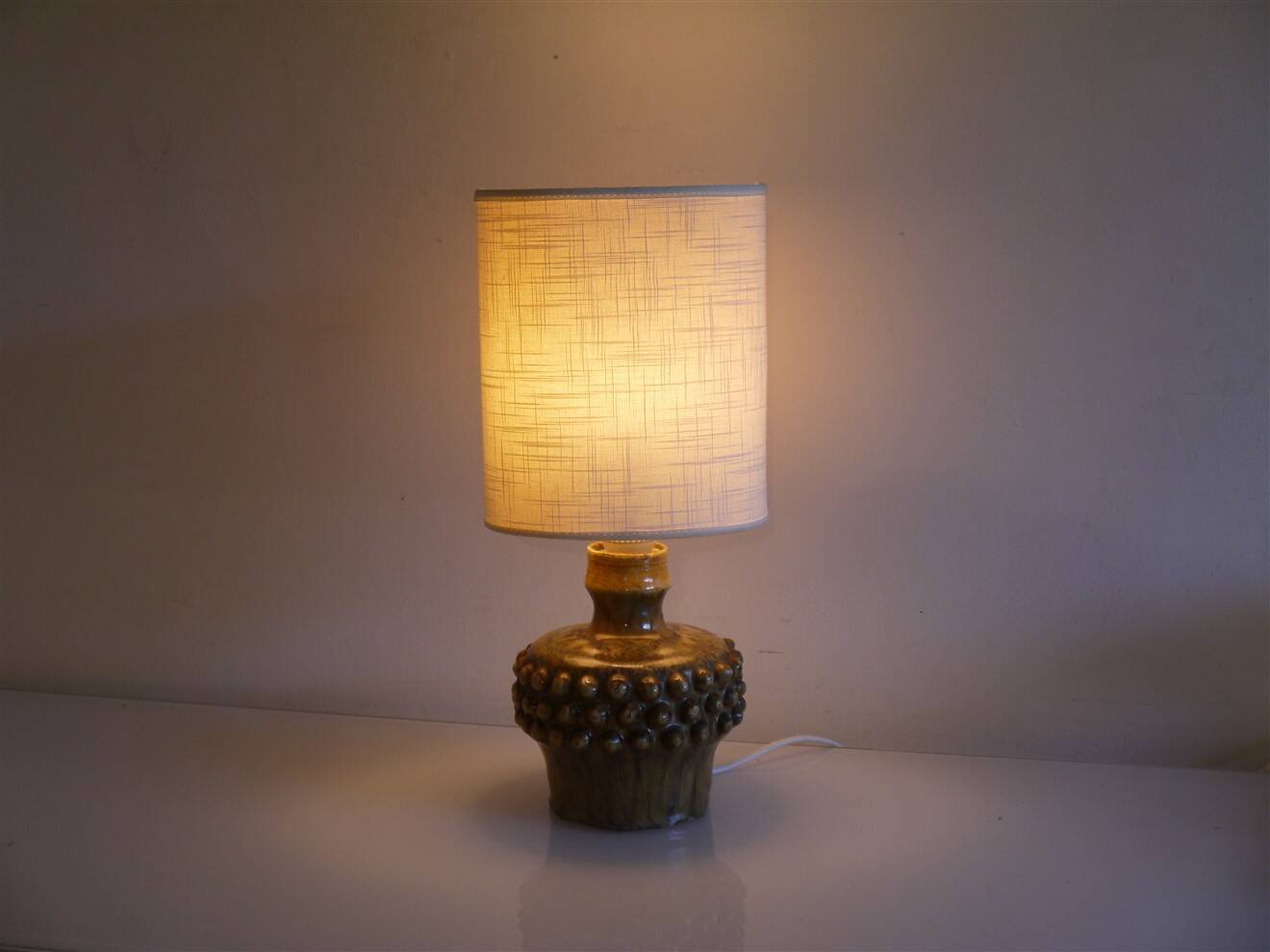 Swedish ceramic lamp by Gunnar Hansson 1960