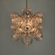 Mid-Century Modern 'Snowball' Chandelier by Doria Leuchten, Germany, 1970s
