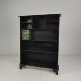 20th century open bookcase with bead motif