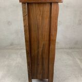 Brutalist Elm Cabinet by Olavi Hanninen