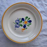 Floral decoration dessert plates