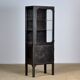 polished medical cabinet, 1970’s