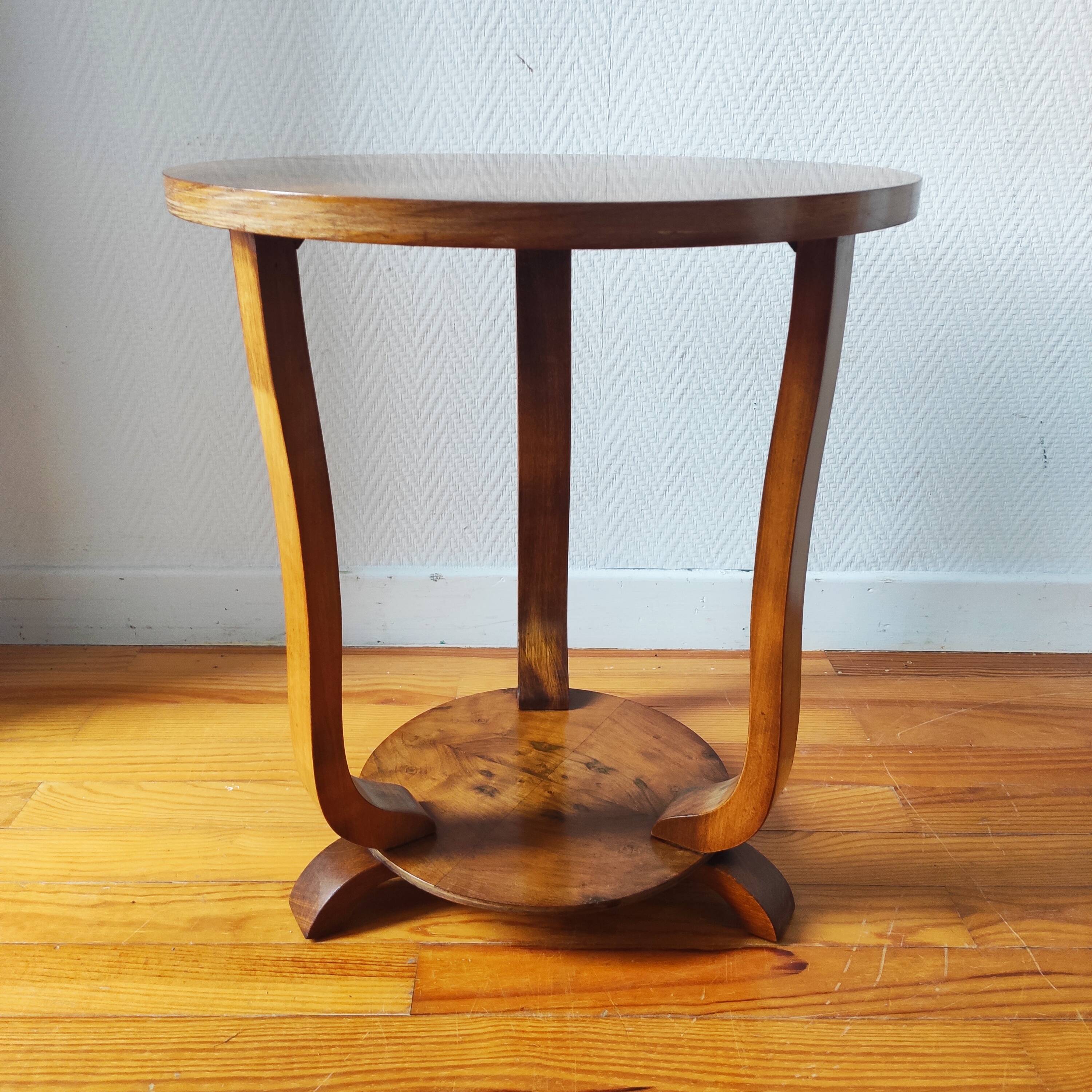 Art Deco pedestal table