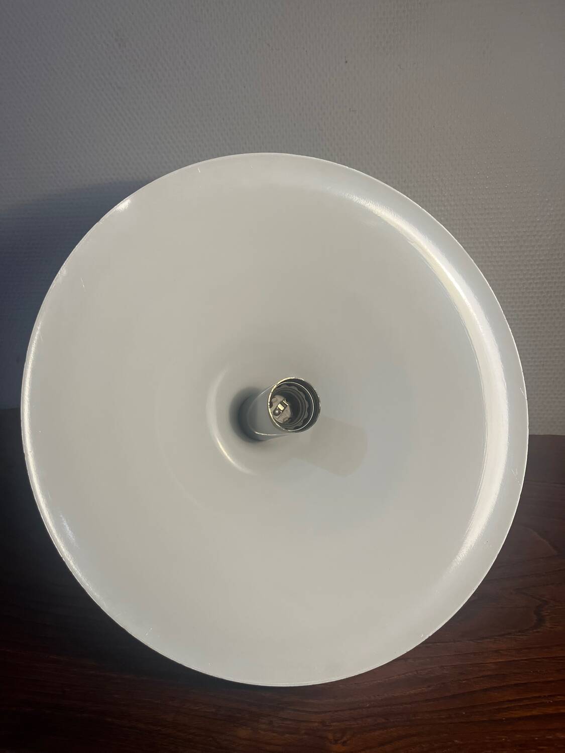 Metal pendant light, 1960s
