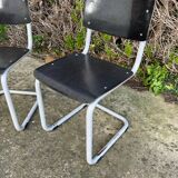 Pair of industrial chairs
