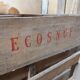 Wooden bottle rack